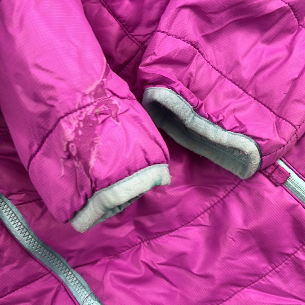 LL Bean 14/16 Purple Blue Lightweight Full Zip Hooded Jacket - Picture 2 of 16